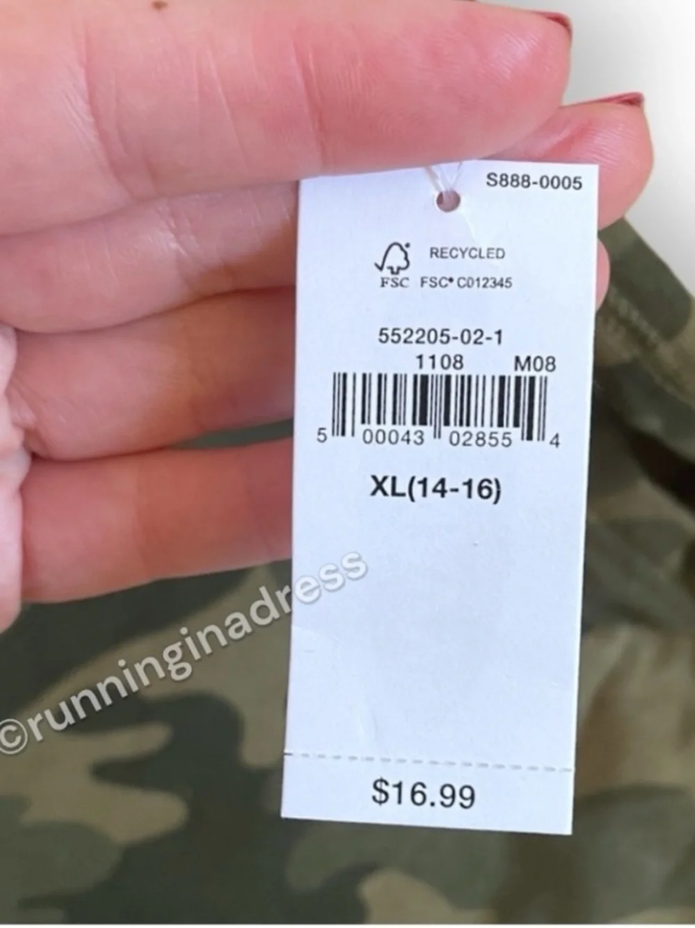 NWT Old Navy Boys Green Camouflage Fleece Jogger Shorts XL 14-16